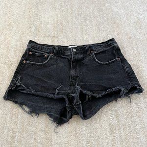 Abercrombie & Fitch The Mom Shorts Mid Rise 30 / 10 Cutoff